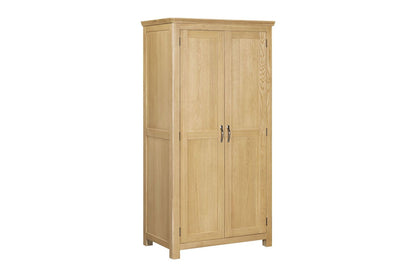 Manhattan Full Hanging Wardrobe - Light Oak