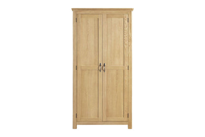 Manhattan Full Hanging Wardrobe - Light Oak