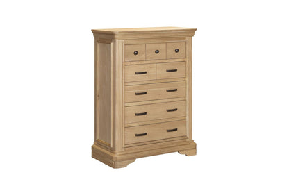 Oslo 8 Drawer Chest - Light Oak