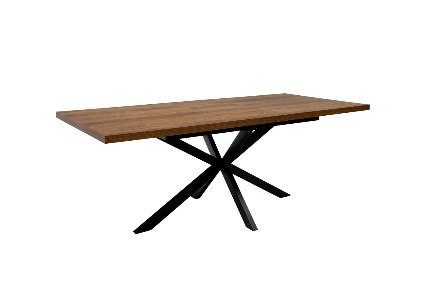 Pegasus Bay 1.6m Extending Dining Table - Dark Oak