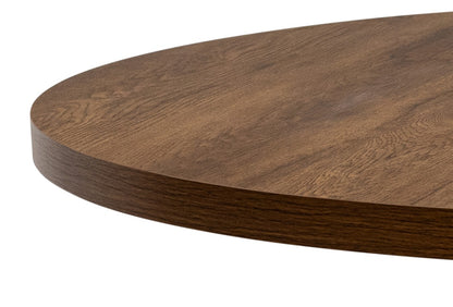 Pegasus Bay 1.07m Round Dining Table - Dark Oak