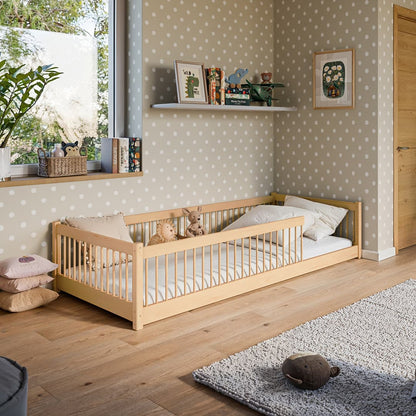 Wooden Single Bed Pedro [EU Single]