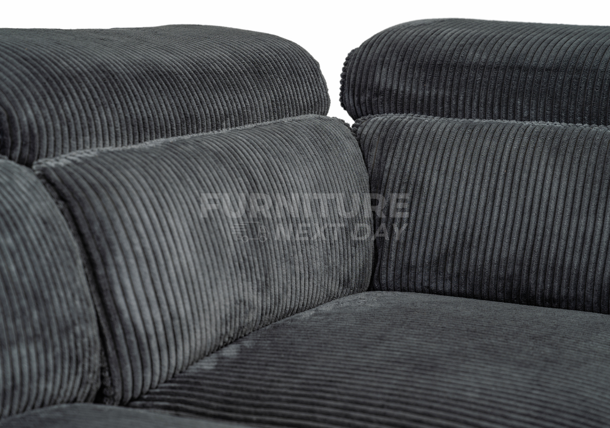 Portballo Corner Suite with Pull out Bed and Ottoman - Grey