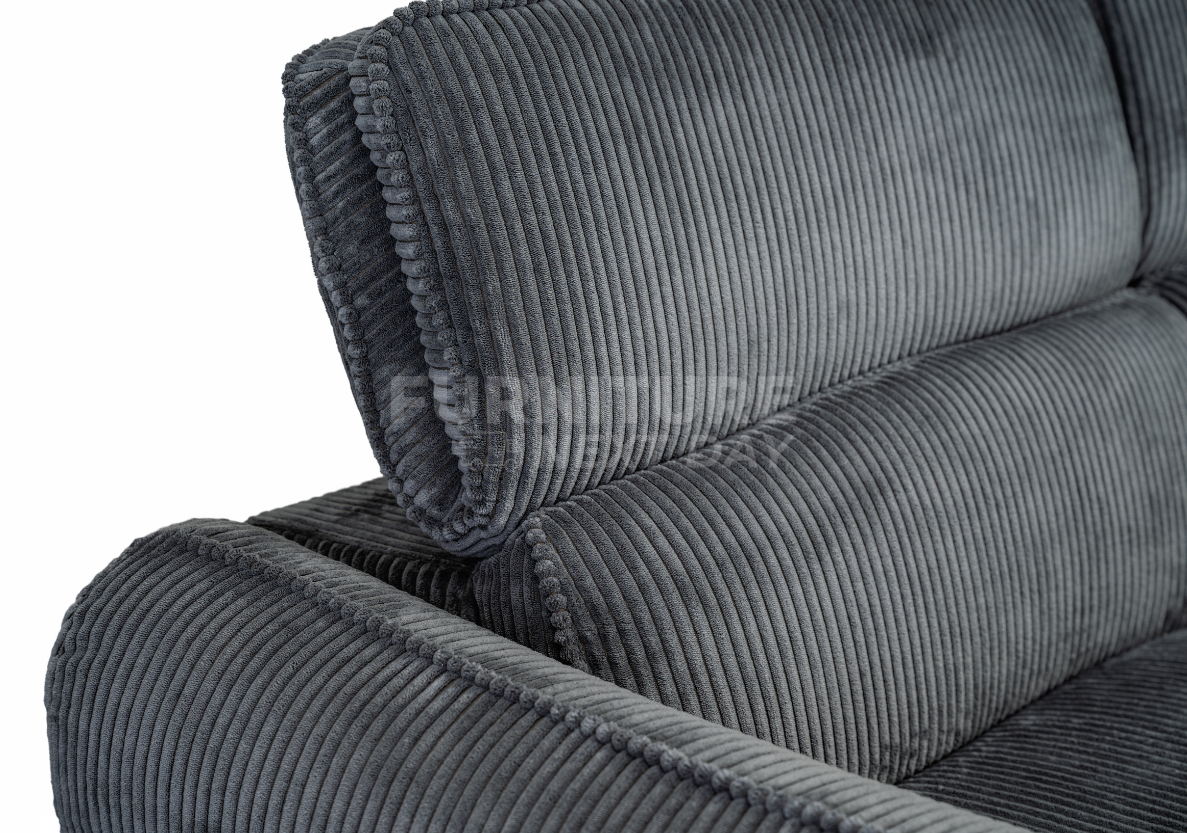 Portballo Corner Suite with Pull out Bed and Ottoman - Grey