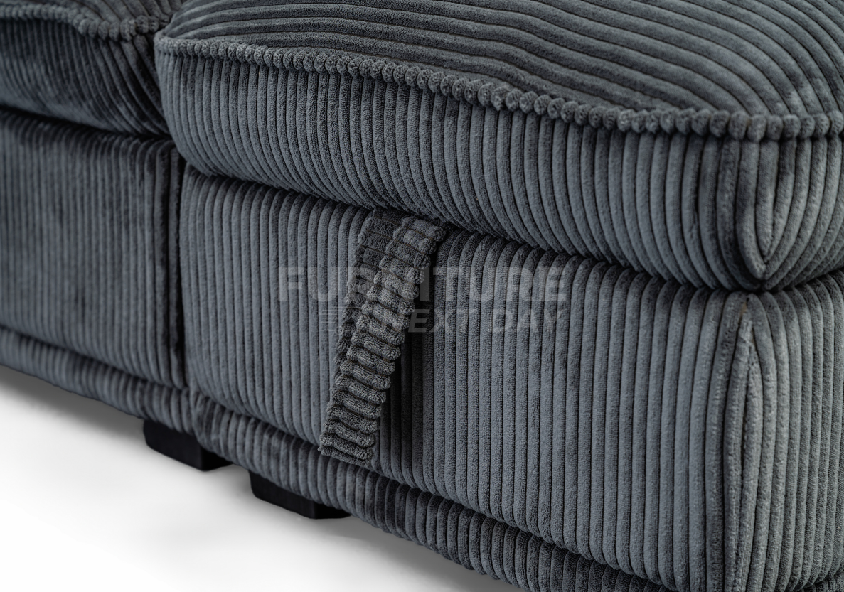 Portballo Corner Suite with Pull out Bed and Ottoman - Grey