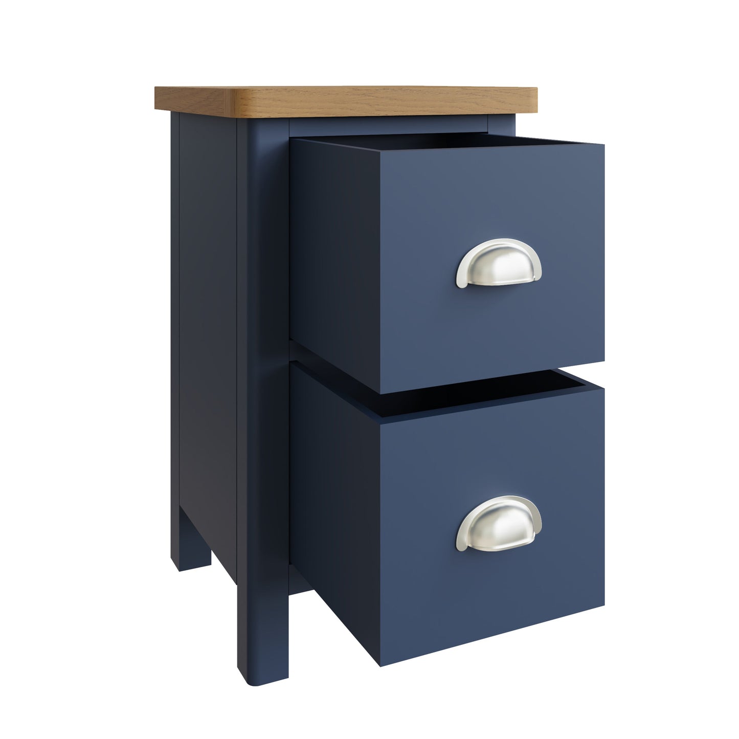 Rhea Blue Bedside Cabinet