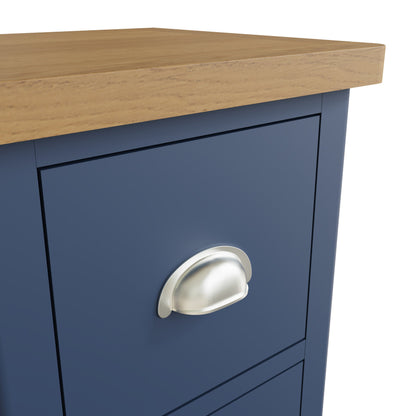 Rhea Blue Bedside Cabinet