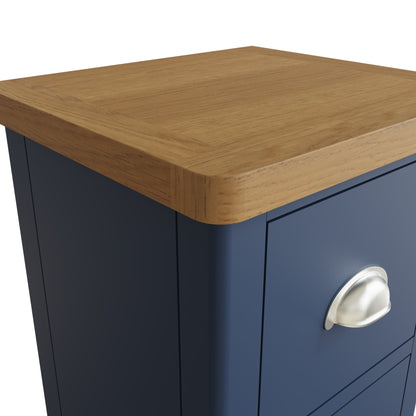 Rhea Blue Bedside Cabinet