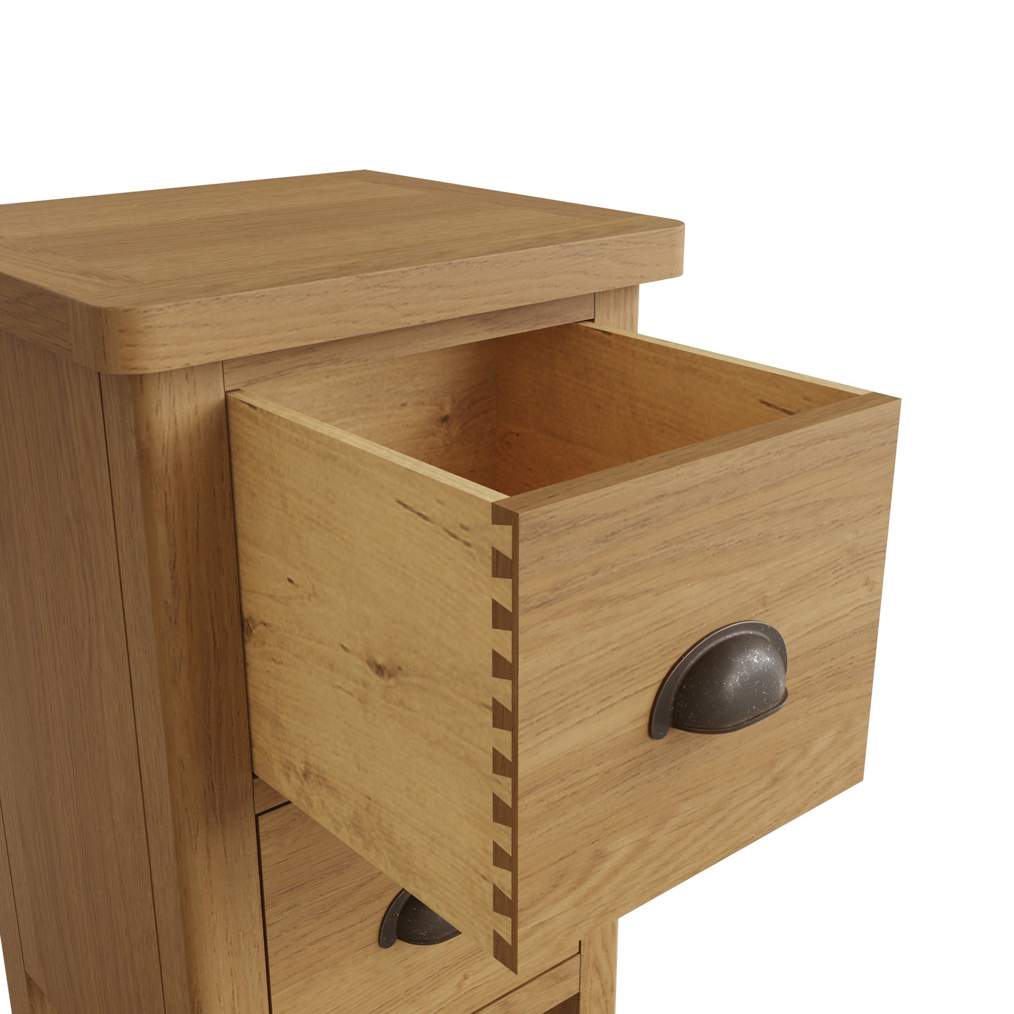 Rhodes Oak Bedside Cabinet