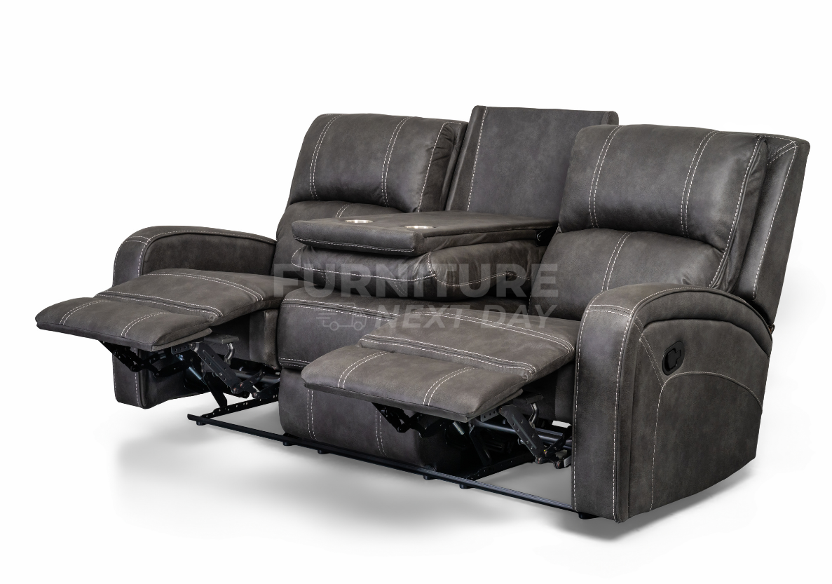 Ringswood 3+1+1 Manual Recliner - Grey