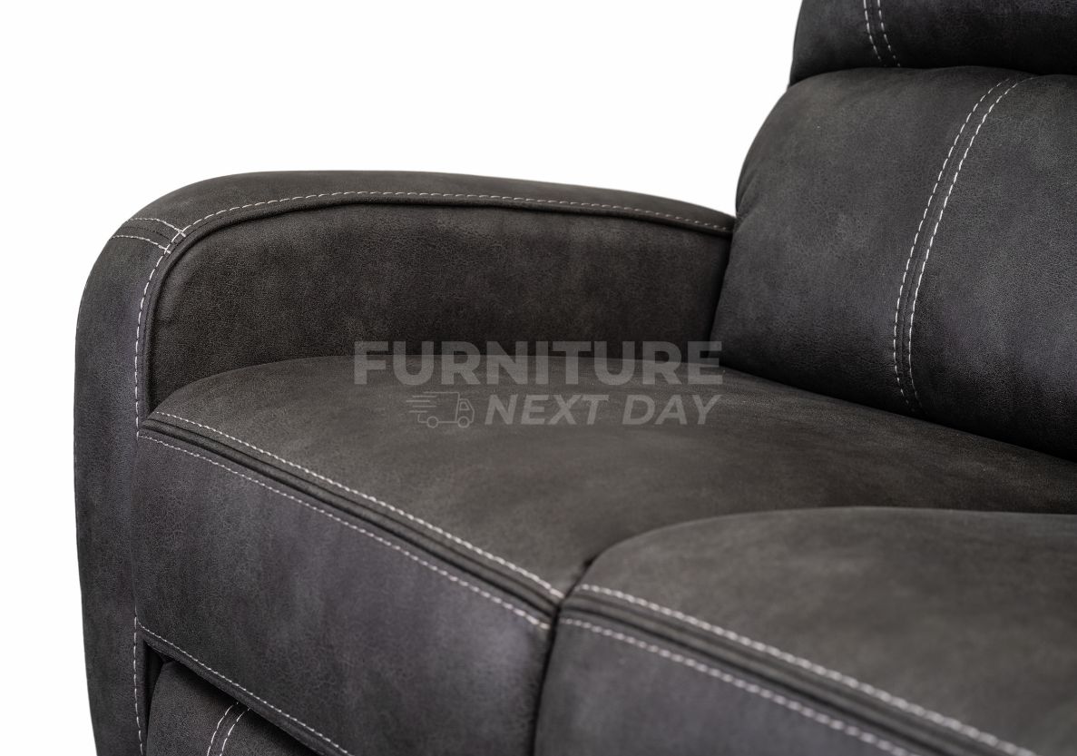 Ringswood 3+1+1 Manual Recliner - Grey