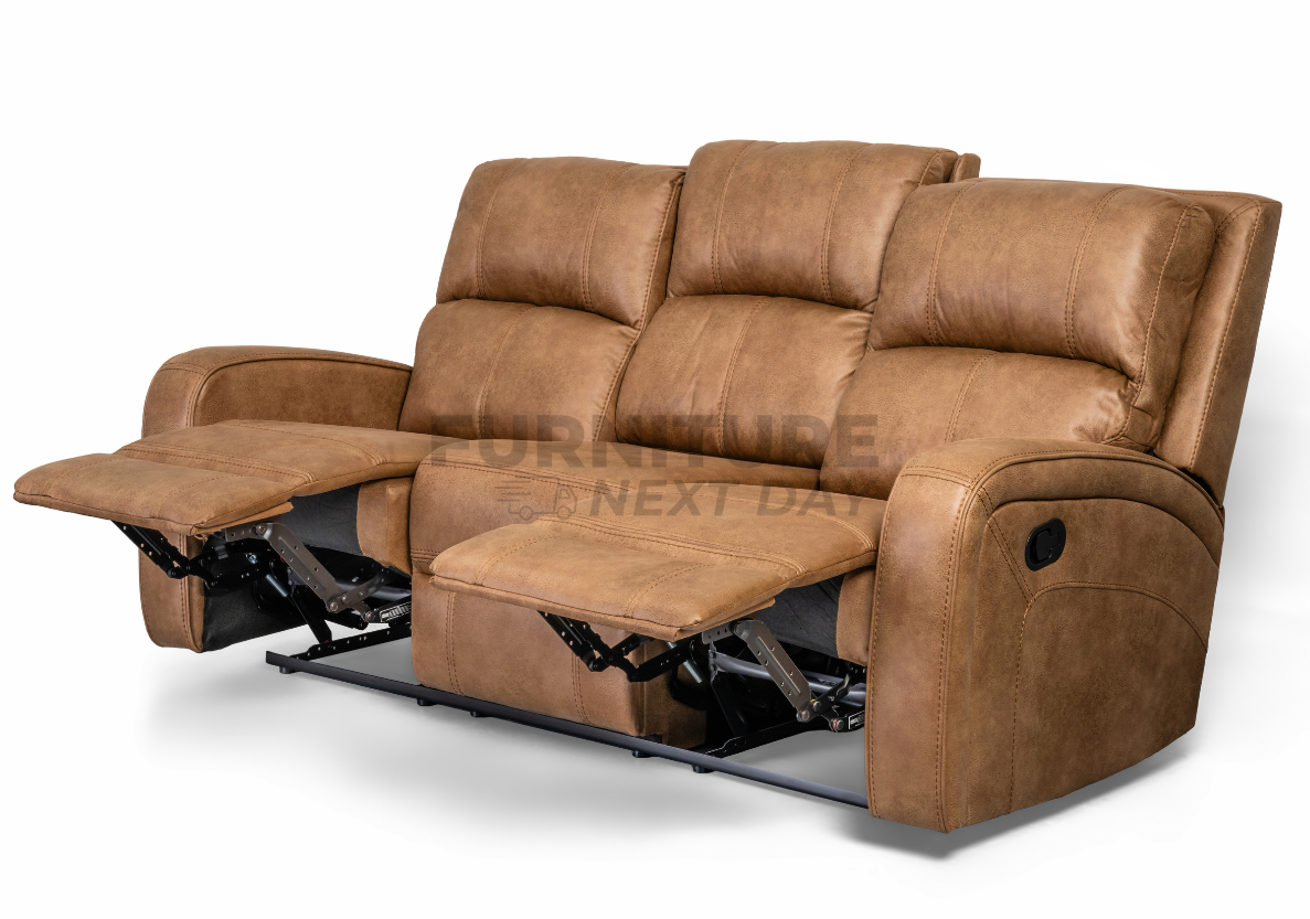 Ringswood 3+2 Manual Recliner - Tan