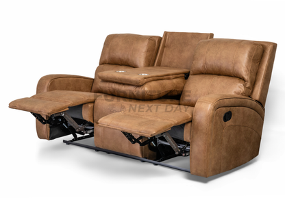 Ringswood 3+2 Manual Recliner - Tan