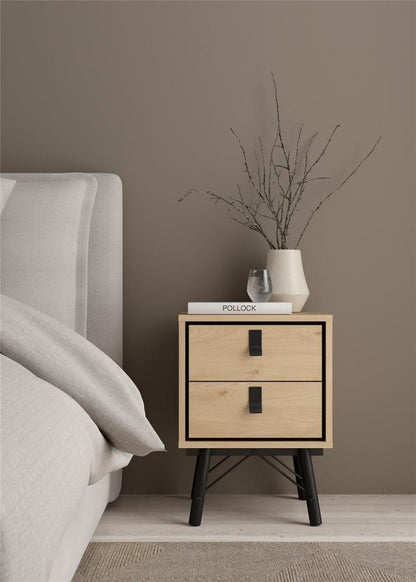 Ry 2 Drawer Bedside