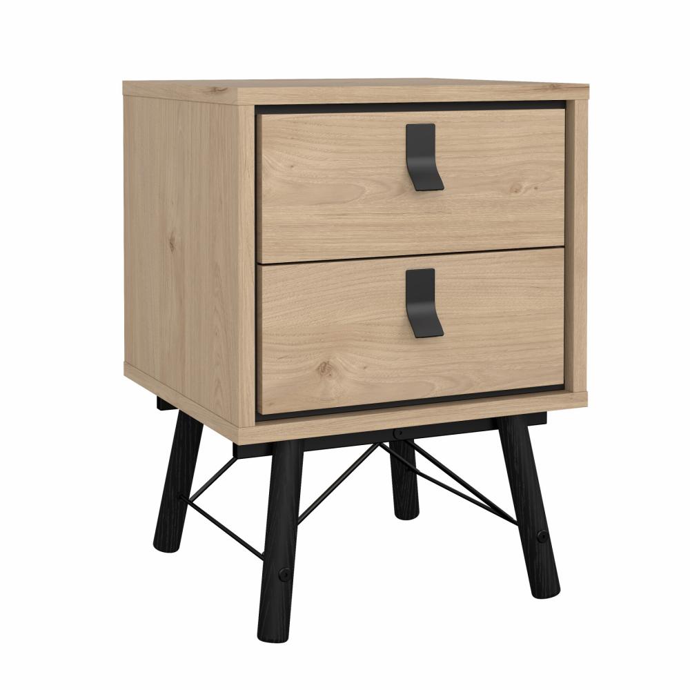 Ry 2 Drawer Bedside