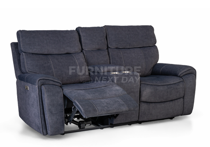Springhill 3+2 with Console Electric Motion Suite - Grey