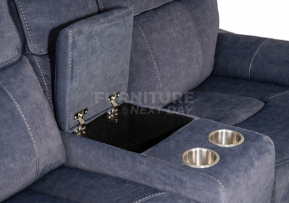 Springhill 3+2 with Console Electric Motion Suite - Grey
