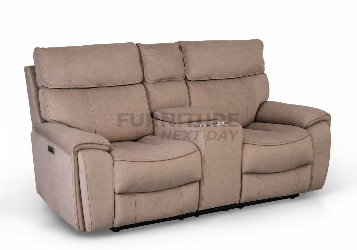 Springhill 3+2 with Console Electric Motion Suite - Beige