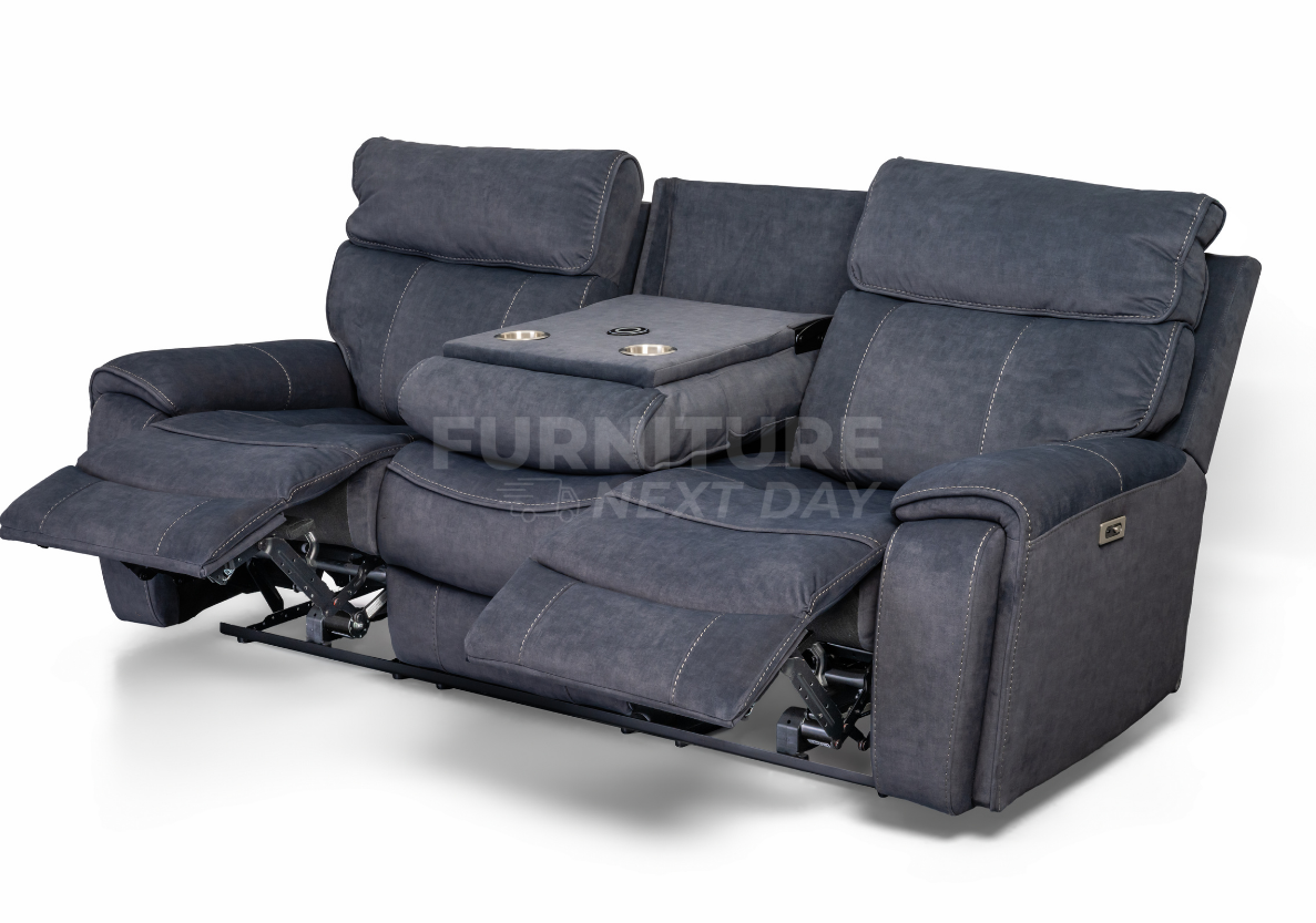 Springhill 3+2 with Console Electric Motion Suite - Grey