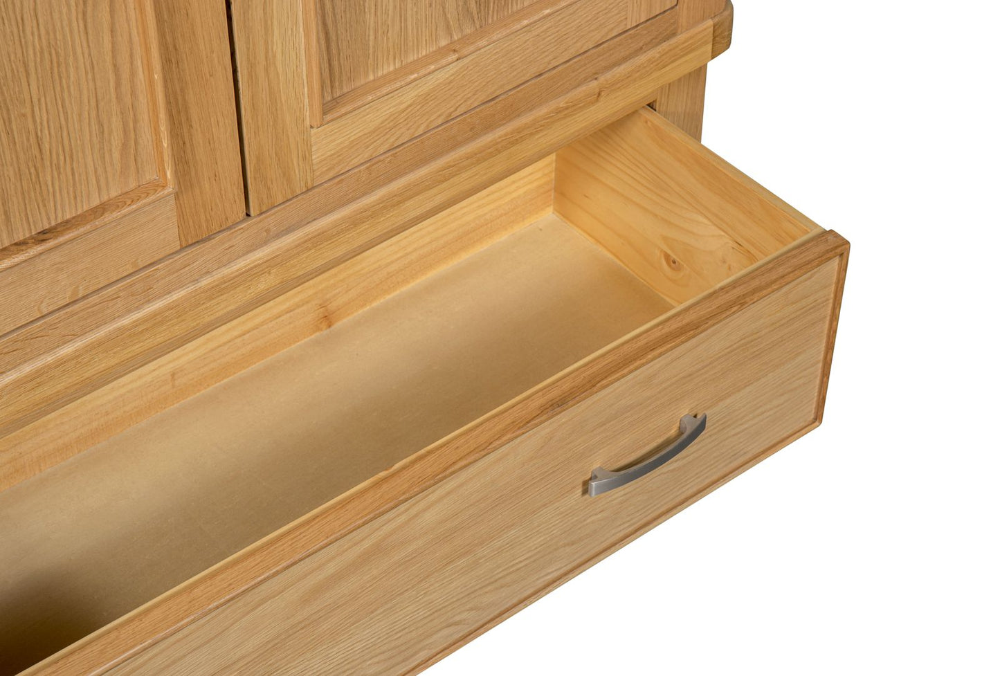 Sligo 2 Door 1 Drawer Wardrobe - Light Oak