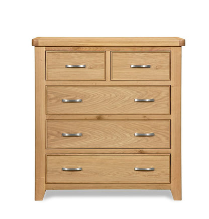 Sligo 5 Drawer Chest - Light Oak