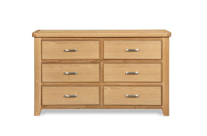 Sligo 6 Drawer Chest - Light Oak