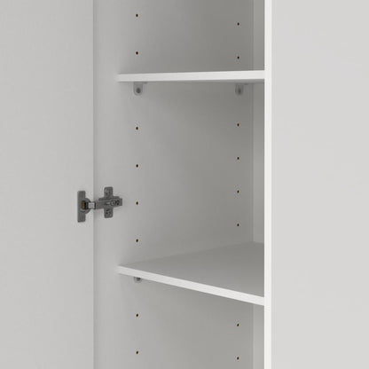 Space Wardrobe with 1 Door-White