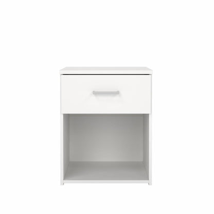Space Nightstand - White
