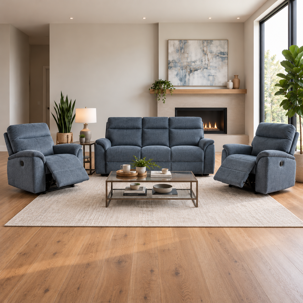Ashtown 3+1+1 - recliner suite