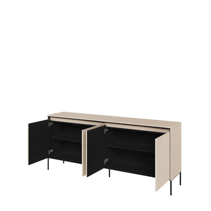 Taylor 4 Door Sideboard Cabinet - Beige