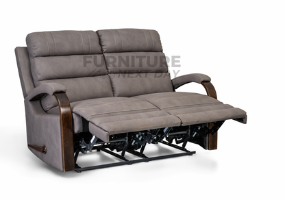 Tallaght 3+2 Fabric Manual Recliner - Grey