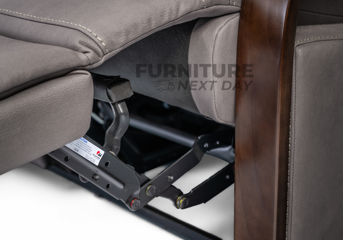 Tallaght 3+2 Fabric Manual Recliner - Grey