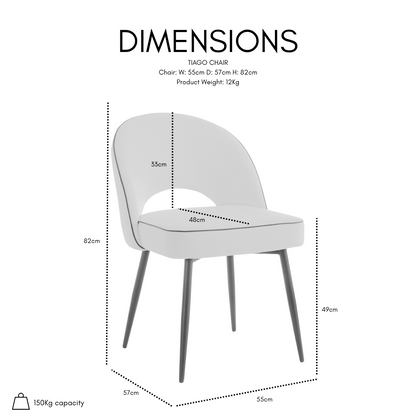 Vero Sintered Stone Ceramic Extending Table Dining Set with Dining Chairs