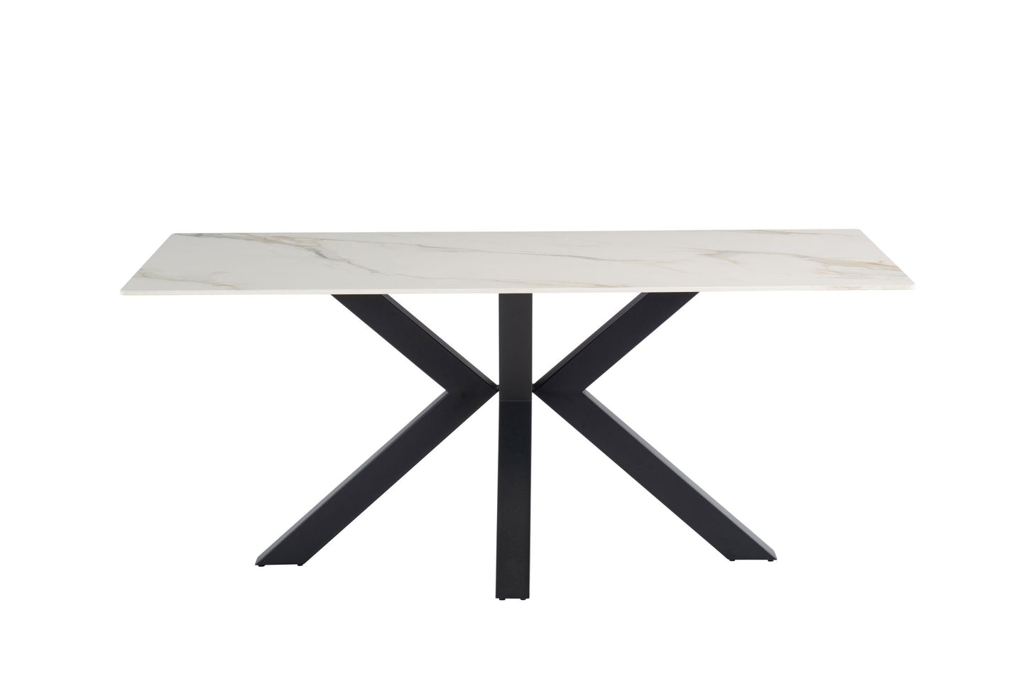 Cline 1.8m Dining Table - Kass Gold