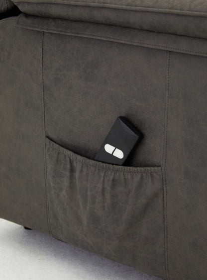 Meadow Electric Lift and Tilt Recliner - Dark Grey