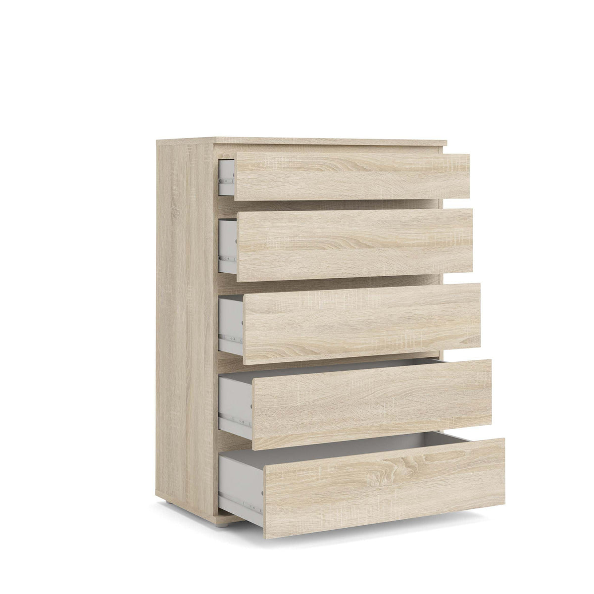 Nova Chest of 5 Drawers - Oak