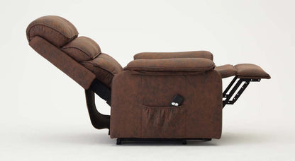 Meadow Electric Lift and Tilt Recliner - Brown