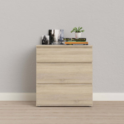 Nova Chest of 3 Drawers - Oak