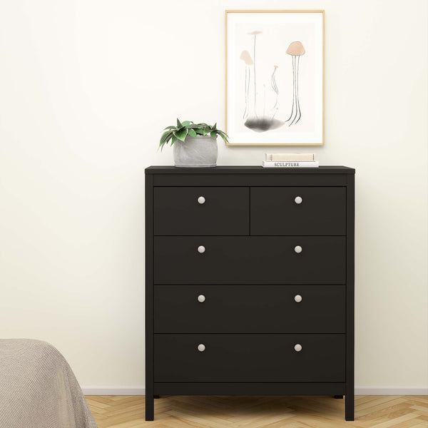 Madrid 3+2 Chest - Black