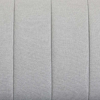 Ethan L Shape Fabric Sofa Bed - Light Grey