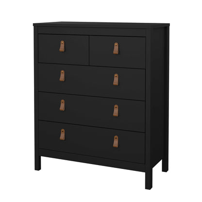 Madrid 3+2 Chest - Black