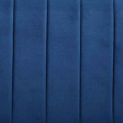 Anglia 3 Seater Storage Sofa Bed - Blue Velvet