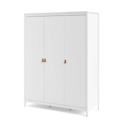 Madrid Wardrobe with 3 Doors - White