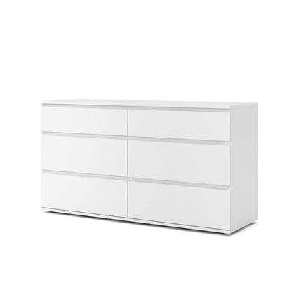 Nova Chest of 6 Drawers- White