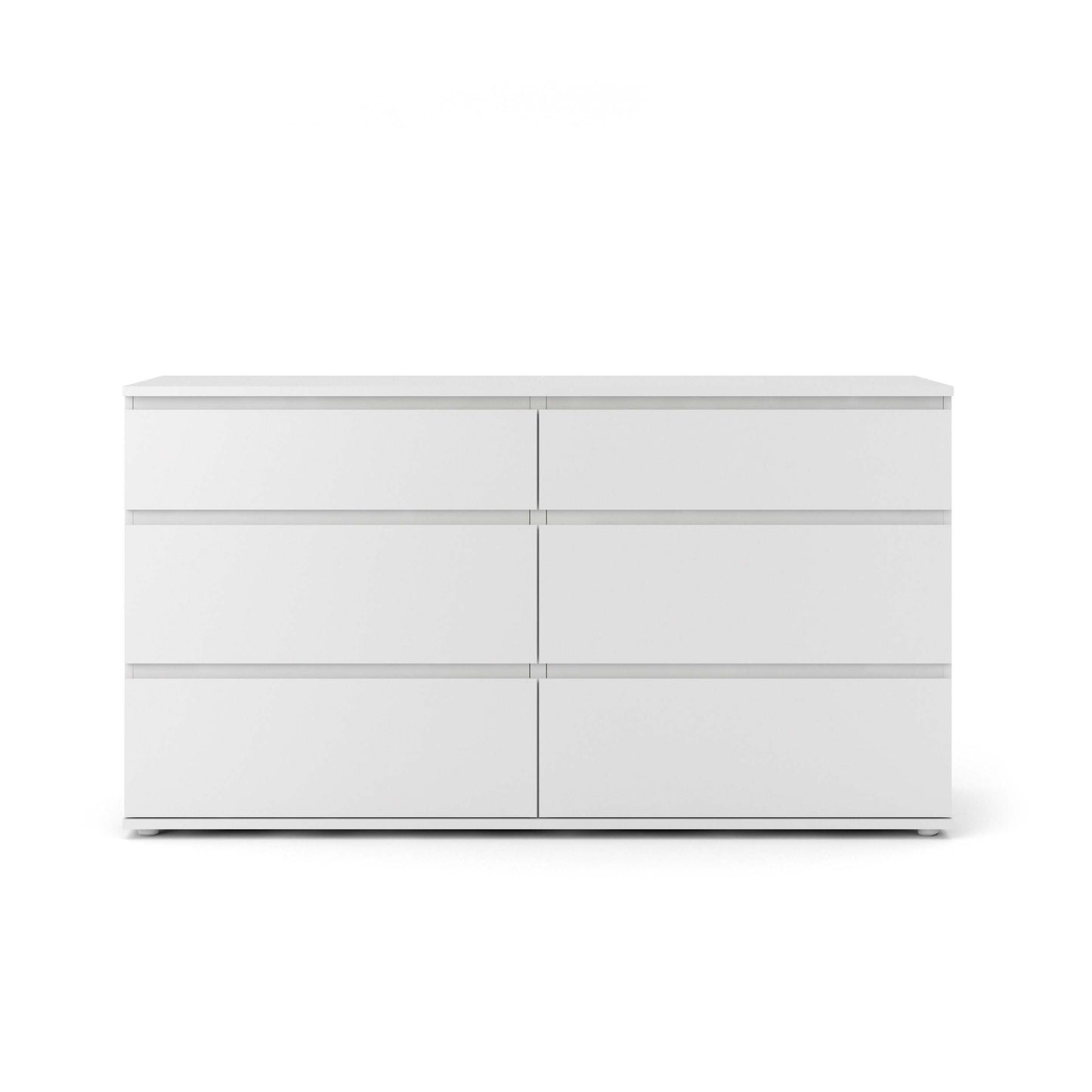 Nova Chest of 6 Drawers- White