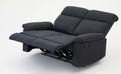 Isla 2 Seater Recliner - Dark Grey