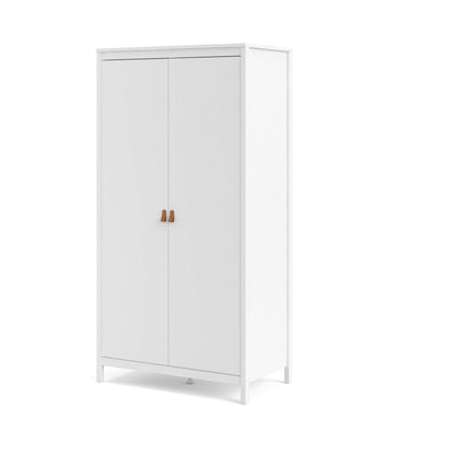 Madrid 2 Door Wardrobe - White