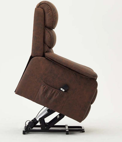 Meadow Electric Lift and Tilt Recliner - Brown