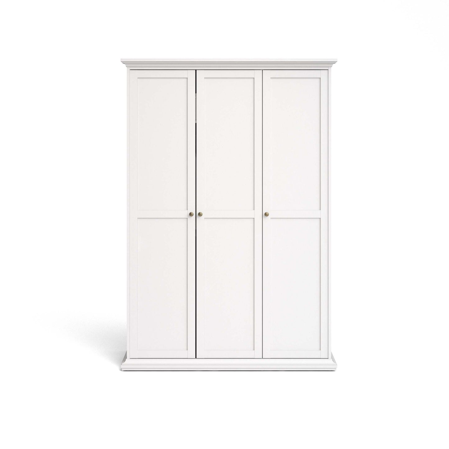 Paris Wardrobe with 3 Doors - White
