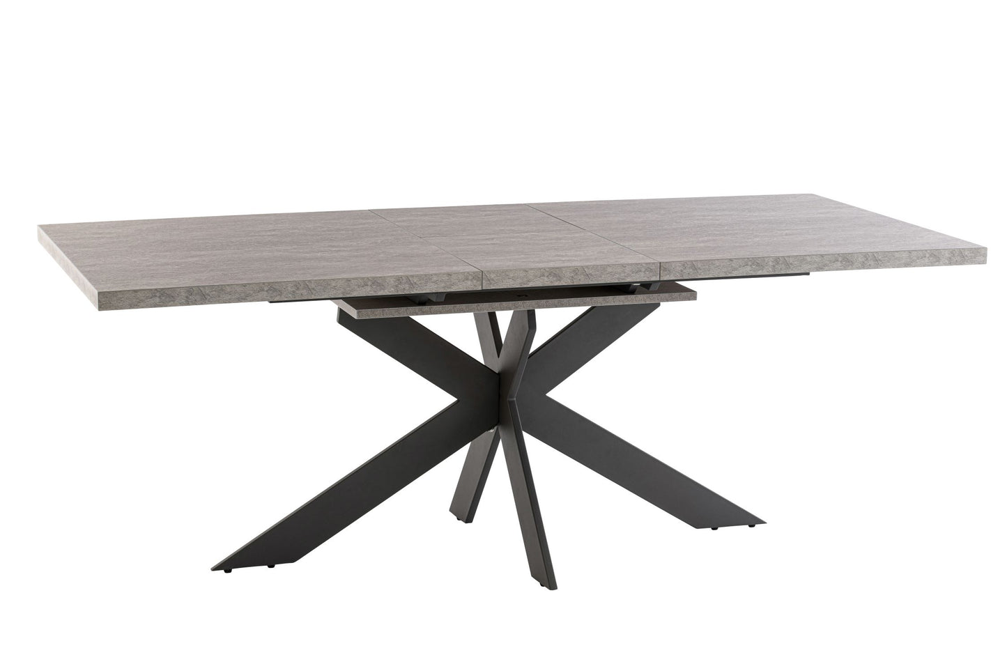 Roubine 1.6m Extending Dining Table - Light Grey